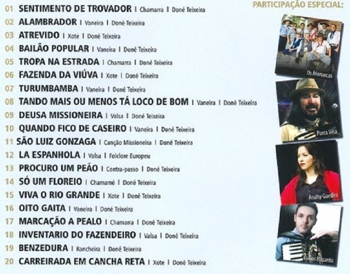 Imagem 2 de 2 de Cd Doné Teixeira 50 Anos De Gravação Ao Vivo Vol.14