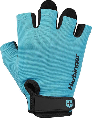 Guante Power Gloves Gym Unisex Azul Harbinger Sport