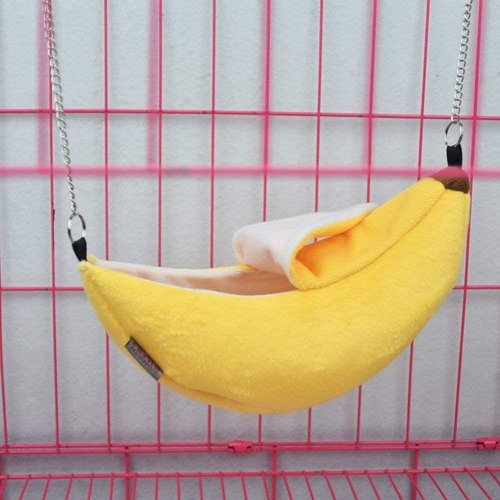 Ismarten Hamster Banana Hamster Bed House Hamster Hamster Pe