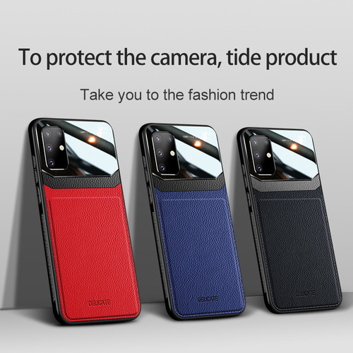 Funda Para Galaxy S20 Plus 5g Piel Sintetica + Mica Hidrogel