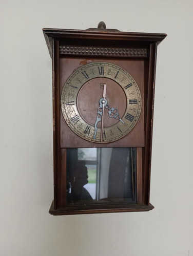 Reloj Antiguo De Pared Con Pendulo