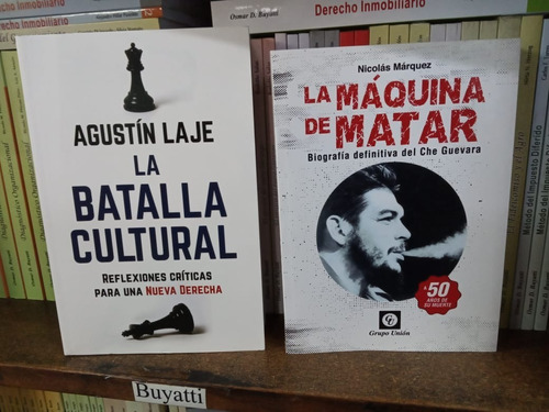 Combo La Batalla Cultural + La Maquina De Matar