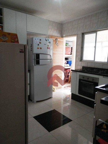 Imagem 15 de 18 de Apartamento Com 3 Dormitórios À Venda, 106 M² Por R$ 385.000 - Vila Guilhermina - Praia Grande/sp - Ap3490