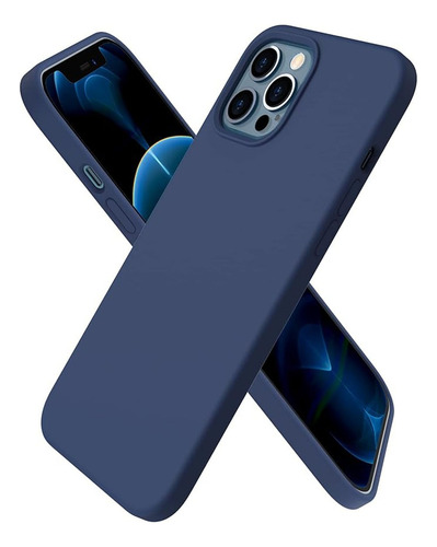 Funda Para iPhone 14 Pro Max Silicon Antigolpes Afelpado