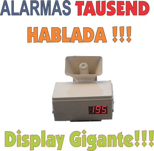 Alarma Vecinal Que Habla!. Sonido Claro 30w. Classic