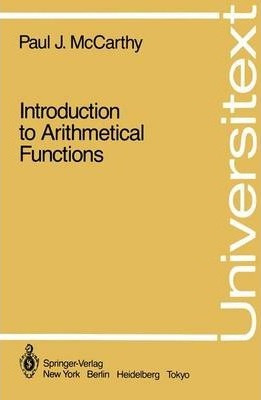 Libro Introduction To Arithmetical Functions - Paul J. Mc...