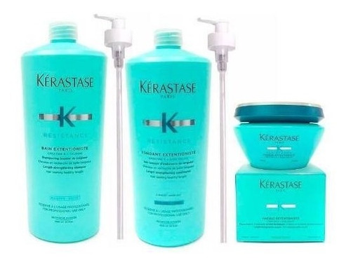 Kit Kerastase Extentioniste Shampoo + Enjuague + Mascara