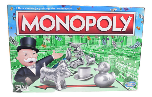Monopoly El Juego De Mesa Para Negociar Propiedades Hasbro