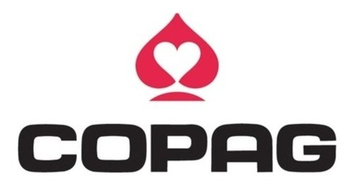 Baralho Poker Texas Holdem Plástico Preto Bridge Size Copag