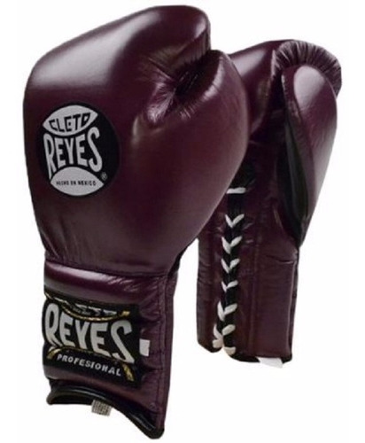 Guantes De Entrenamiento Cleto Reyes Con Agujeta Morado 12oz