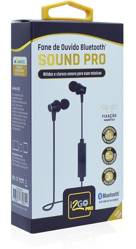 Fone De Ouvido Bluetooth Sound Pro I2go Pro