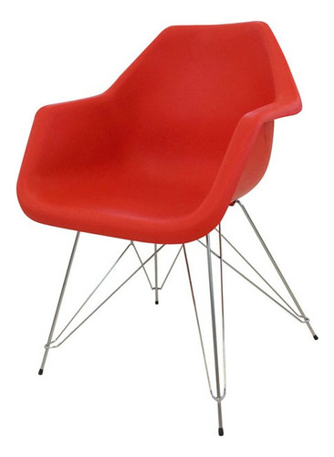 Silla De Diseño Praga - Desillas Estructura De La Silla Rojo