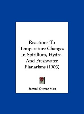 Libro Reactions To Temperature Changes In Spirillum, Hydr...