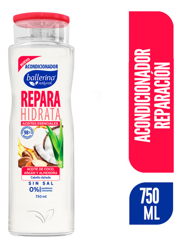  Ballerina Acondicionador Reparación Frasco 750 ml