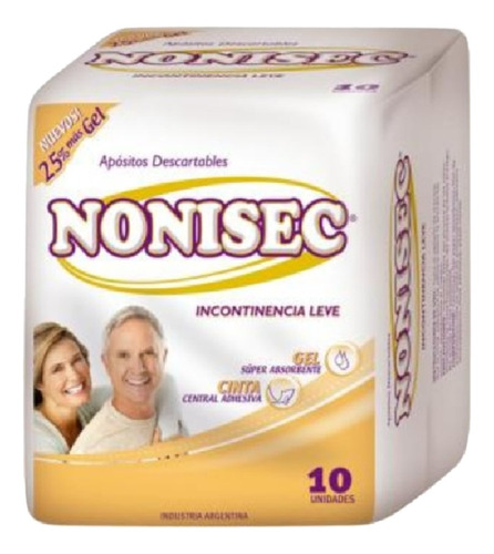 Nonisec Apósitos Para Incontinencia Leve X 200