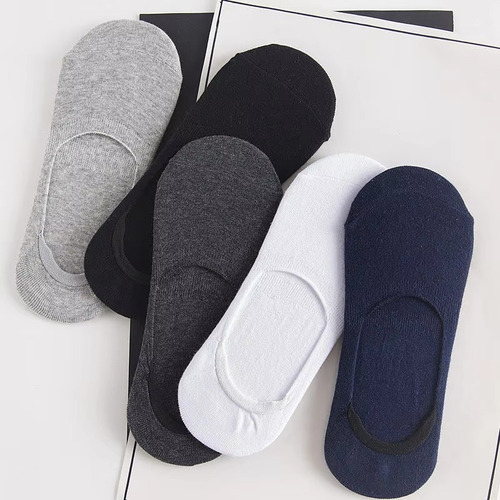 Calcetines De Silicona Antideslizantes Para Hombre, 5 Pares,