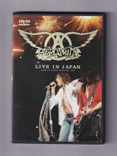 Aerosmith Live In Japan Dvd Usado