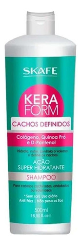 Shampoo Keraform Cachos Definidos 500ml Skafe