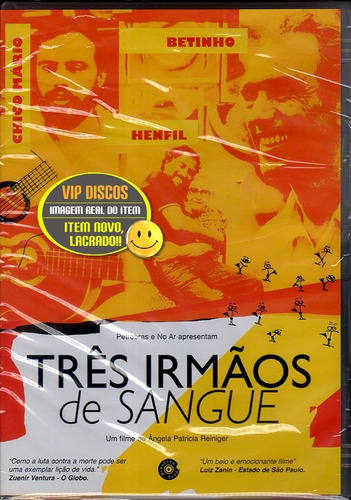 Dvd Três Irmãos De Sangue - Original Novo Lacrado!!