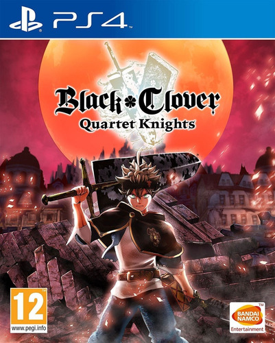 Black Clover Quartet Knight Ps4 Juego Físico 