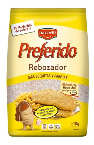 Pack X 3 Unid Rebozador   1 Kg Preferido Pan Rallado - Rebo