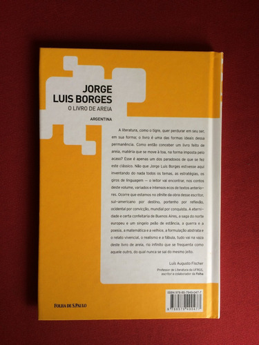 Livro - O Livro De Areia - Jorge Luis Borges - Seminovo