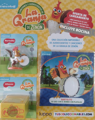 Audiocuentos,parlante Bartolito Zenón.. Granja De Zenón Audiocuentos,parlante Bartolito Zenón.. Granja De Zenón