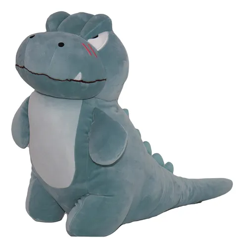 Miniso Peluche Tiranosaurio Verde 70x33x24 Cm Env o gratis