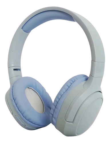Fone De Ouvido Sem Fio Bt 40mm P/cartão Micro Sd Starmega Cor Azul
