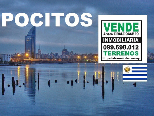 * Pocitos : Terreno Esquina Gran Frente Con 20 Mts. Altura 27 Mts.