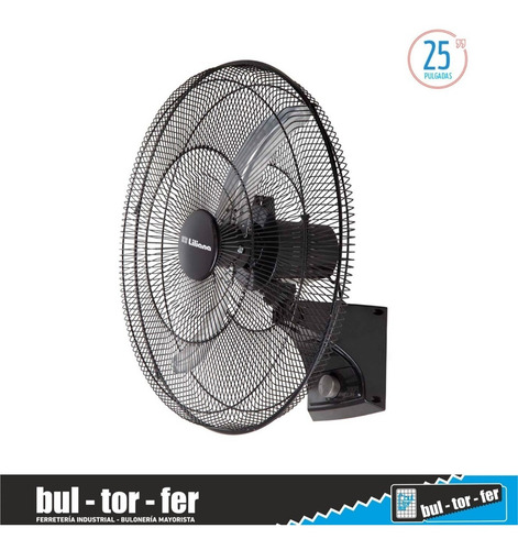 Imagen 3 de 7 de Ventilador De Pared Industrial Liliana 25 Pulgadas