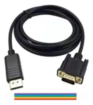 Comprar Kit 05 Uni Cabo Adaptador Displayport Macho X Vga Macho 1.8m