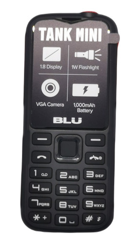 Blu Tank Mini Dual Sim 32 Mb Black/red 32 Mb Ram