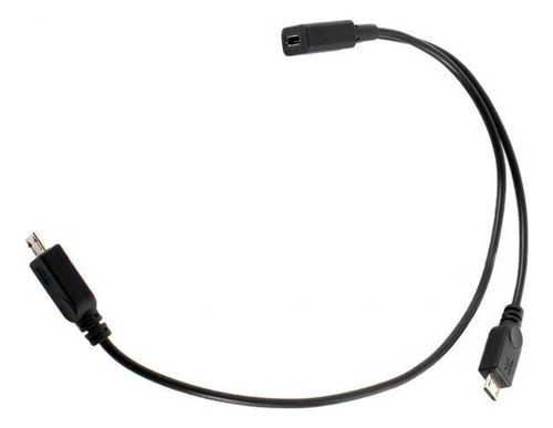 2 Cable Micro Usb, Cable De Extensión Divisor De A 2 ,