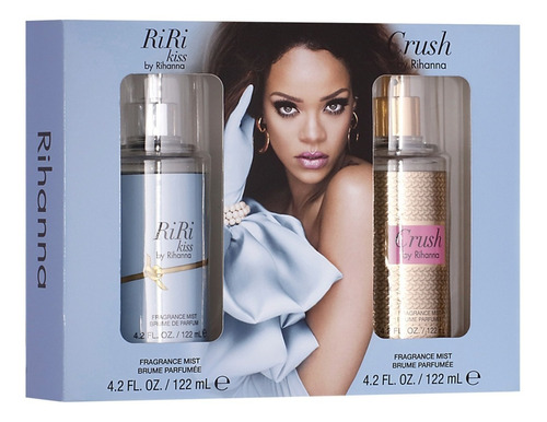 Imagen 1 de 1 de Set De 2 Perfumes By Rihanna 122 Ml