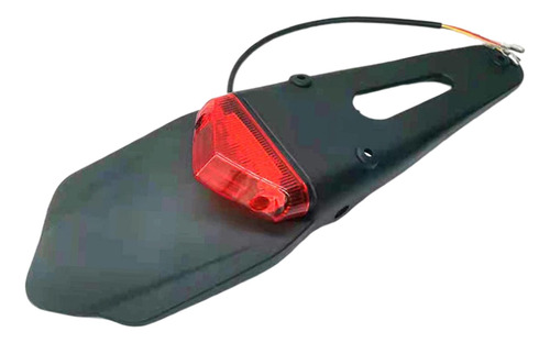 Protector Contra Salpicaduras Para Motocicleta, Luz Led De