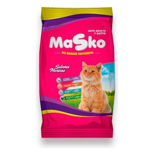 Saco Masko Cat Sabores Marinos 25kg #16163