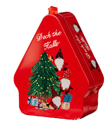 6 Caja De Dulces Navideña Decorativa Para Almacenar