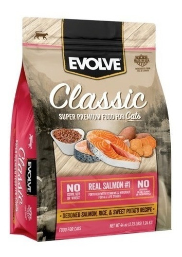 Evolve Cat Classic Salmon 2.75l