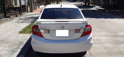 Honda Civic Exs Blanco Tope De Gama Cuero Llantas 17 Full