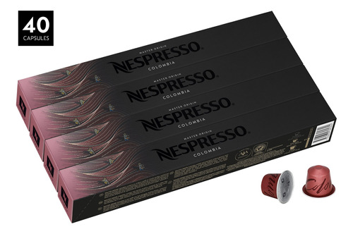 Pack De 40 Cápsulas De Café Espresso Colombia Nespresso