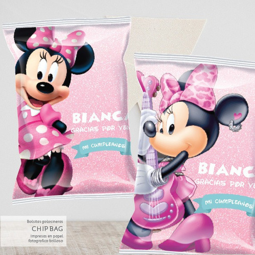 Bolsitas Golosineras Personalizadas Minnie