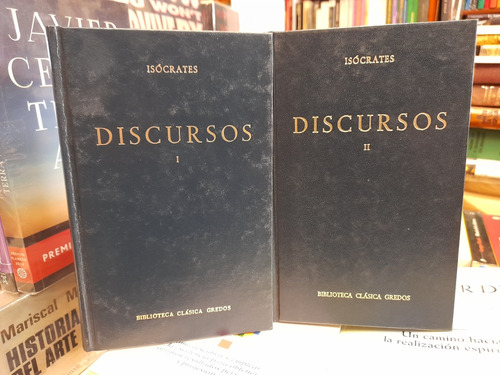 Discursos - Isócrates - Biblioteca Clásica Gredos - 2 Tomos