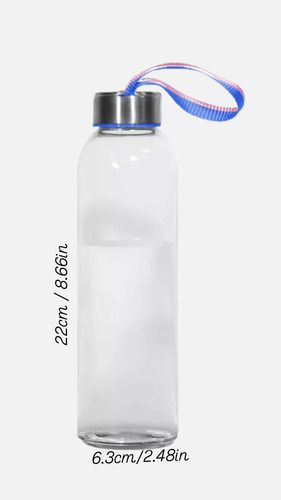 Botella Genérica Estándar 500 Ml Cristal