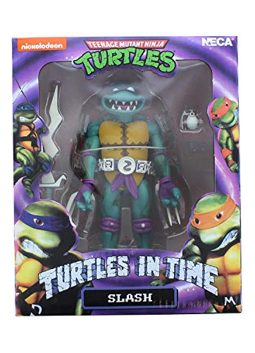 Figura De Acción Necca Tumt Slash 18 Cm, Videojuego Turtles