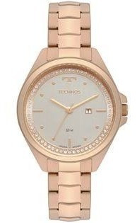 Relógio Technos Trend Feminino Rosé 2015cbw/4k Original