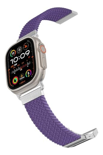 Válvula Titan Weave Ii Stretchy Braided Watch Band For Apple
