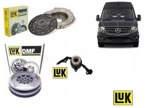 Kit Embreagem+ Atuador+ Volante Luk Sprinter 311 415 515 Cdi