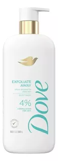 Dove Exfolisnte Away Body Wash 4% Refining Serum 18.5 Oz