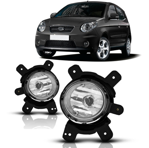 Par Farol Milha Picanto 09 2010 2011